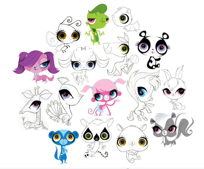 littlest pet shop panda coloring pages