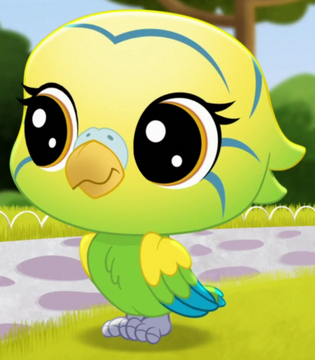 Littlest pet shop parrot discount