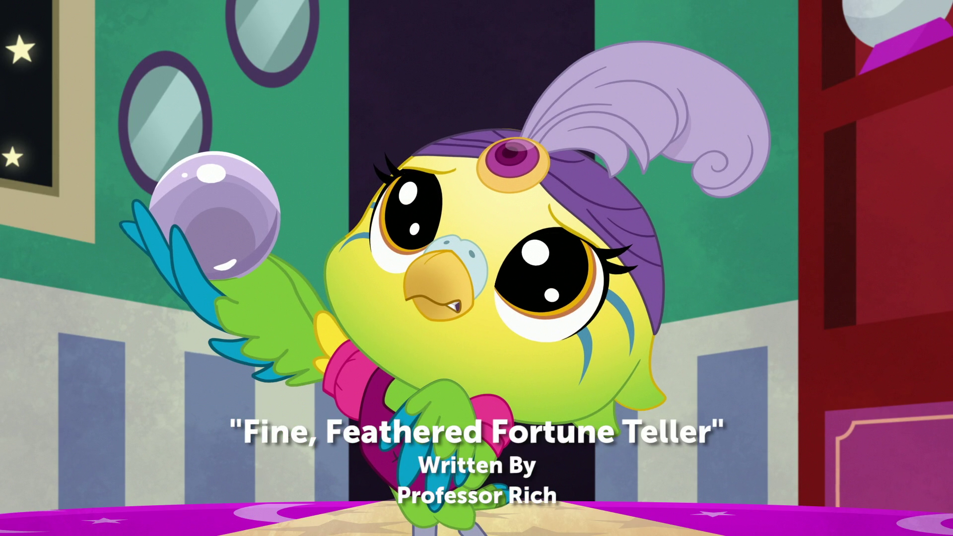 Fortune Teller Tells Strut Big Sister Strut's Fortune Littlest Pet Shop  Lucky Fortune Cookie 