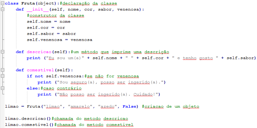1 - Seminário e Projeto de Python - LP - 2/2015 | Linguagens de ...