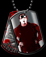 Black Reaper Dog Tag