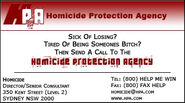 Homicide Protection Agency