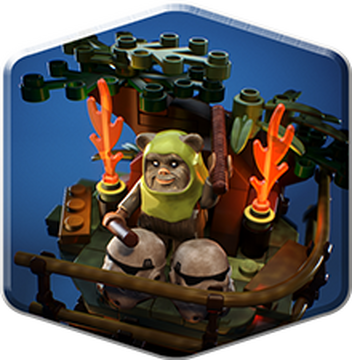 Lego star shop wars tree house