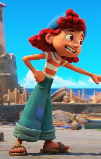 Disney Wiki Luca Pixar's : Giulia Marcovaldo Glow Up 