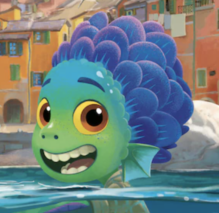 Luca Paguro is a pre-teen sea monster living off the coast of the Italian  city of Portorosso 