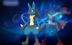 riolu and lucario wallpaper