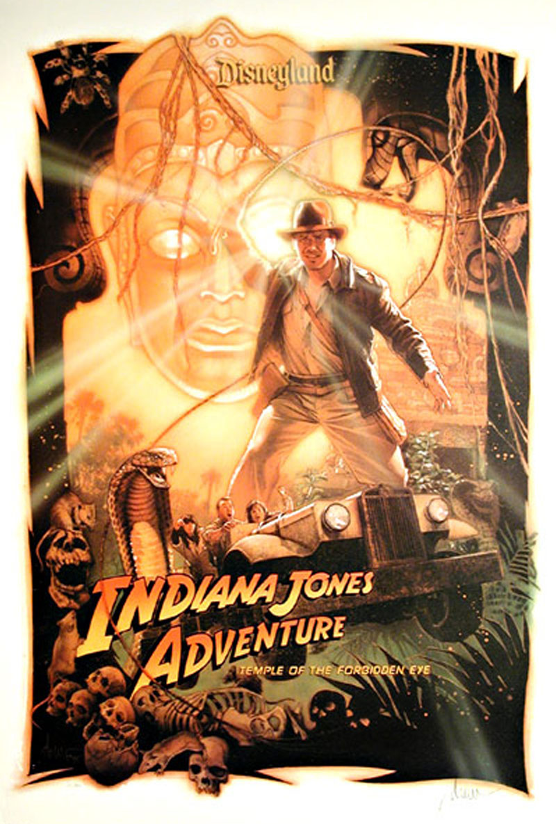 Disney Ride Wars: Indiana Jones Adventure VS. DINOSAUR