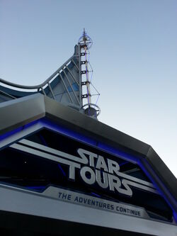 Disneyland Star Tours The Adventures Continue Entrance