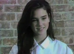 Jennifer Connelly during her audition for Labyrinth, January 1985.