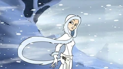 Padmé Amidala on Ilum during the Clone Wars.
