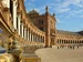 Curved colonnade of the Plaza de España