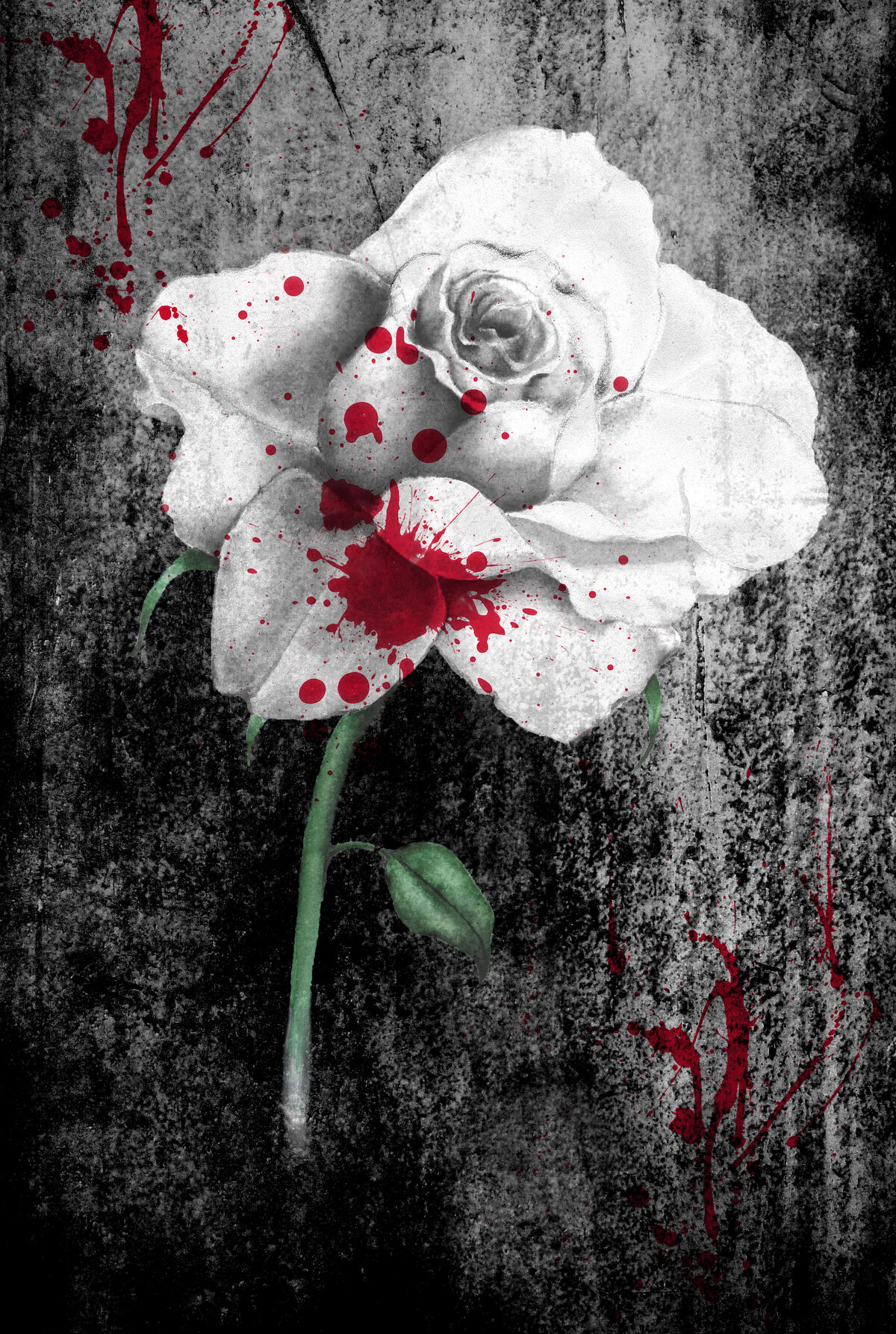 Разбитые цветы. Мертвые цветы.