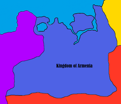 Kingdom of Armenia - Map