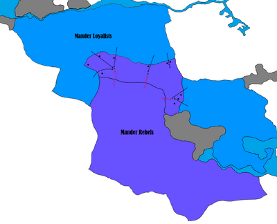 Lucerne - Civil War in Mander - Raiding Eastern Mander