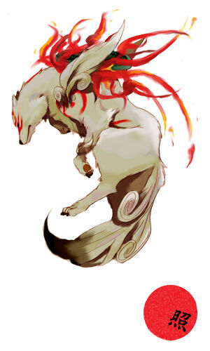 okami amaterasu human form - Google Search