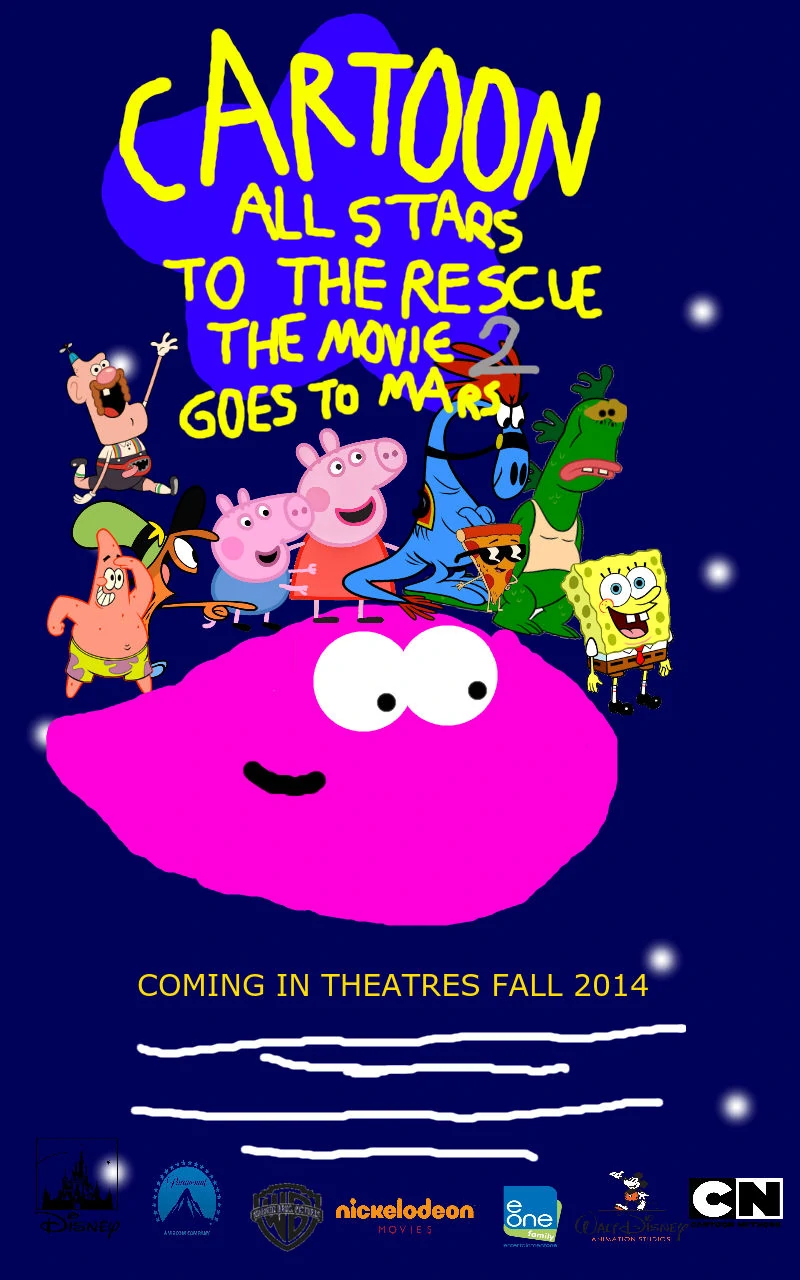 Cartoon All Stars To The Rescue The Movie 2: Goes To Mars (2014) | Lucian  Films Thirteenth! Deluxe Edition! Wiki | Fandom