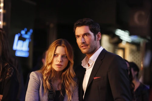 Chloe and Lucifer looking for Nick's "protegé"