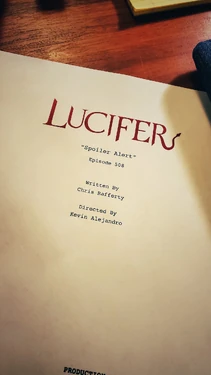 SPOILER ALERT Script