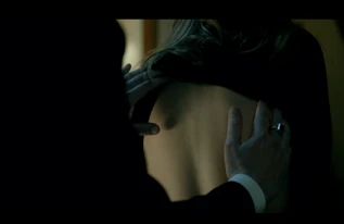  checks  back for scars of , but finds nothing.