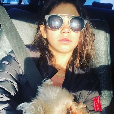 Scarlett Estevez behind the scenes of Season 4