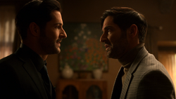 Lucifer and Michael - Family Dinner