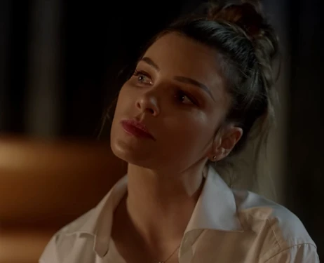 Chloe saying the title of the episode.