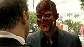  shows his Devil face to .