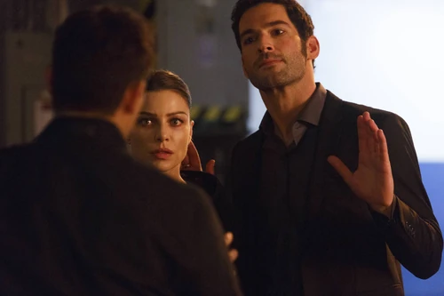 Chloe & Dan & Lucifer in Take Me Back to Hell