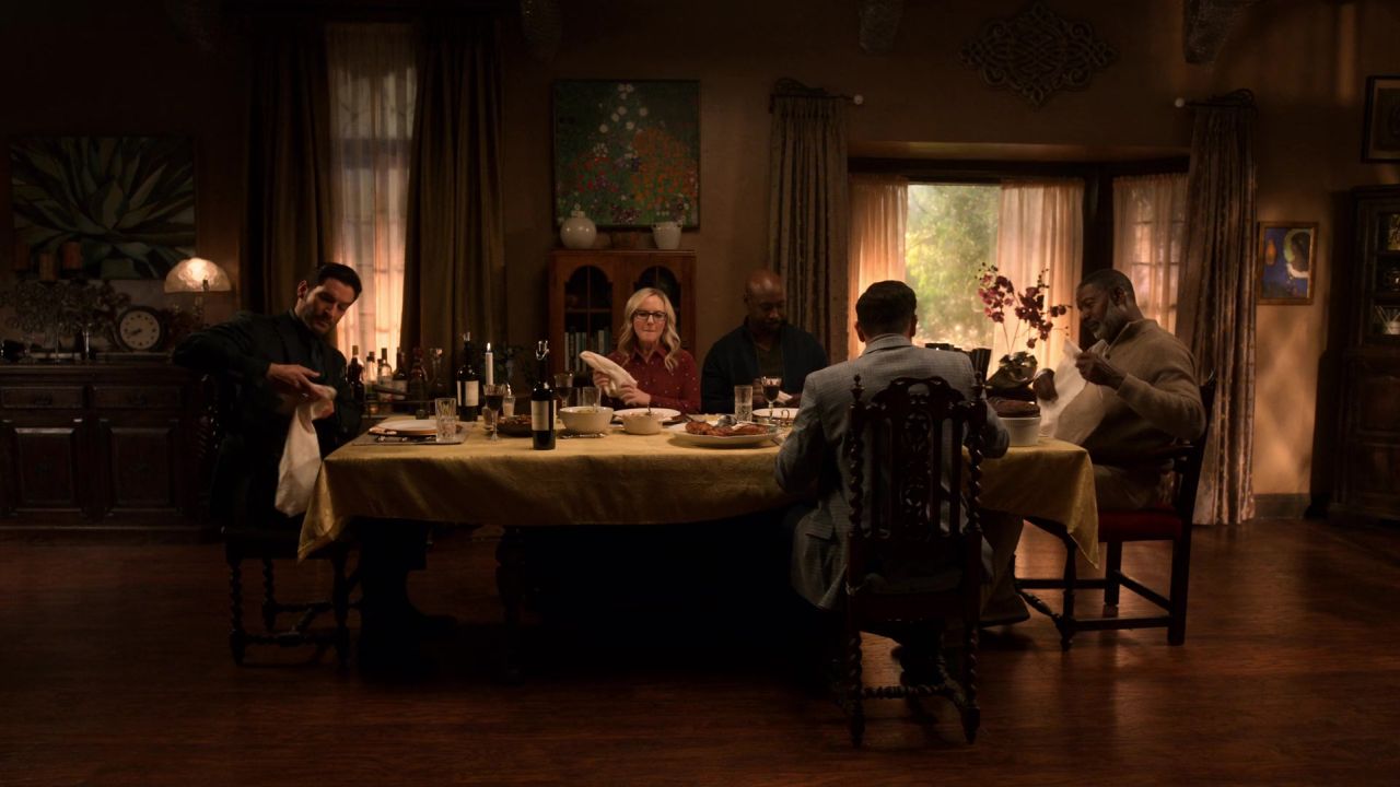 Family Dinner Lucifer Wiki Fandom