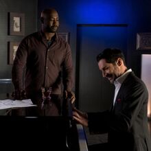 Amenadiel Lucifer Wiki Fandom Amenadiel was the first member of the host to leap at the chance to destroy the open portal lucifer created using the letter of passage that. amenadiel lucifer wiki fandom