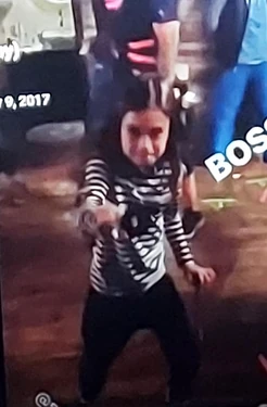 Scarlett Estevez behind the scenes of The Sin Bin