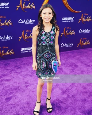 Scarlett Estevez at Aladdin (2019) premiere
