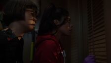 Azrael and Ella hide in the closet