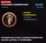 Poisoned sandwiches