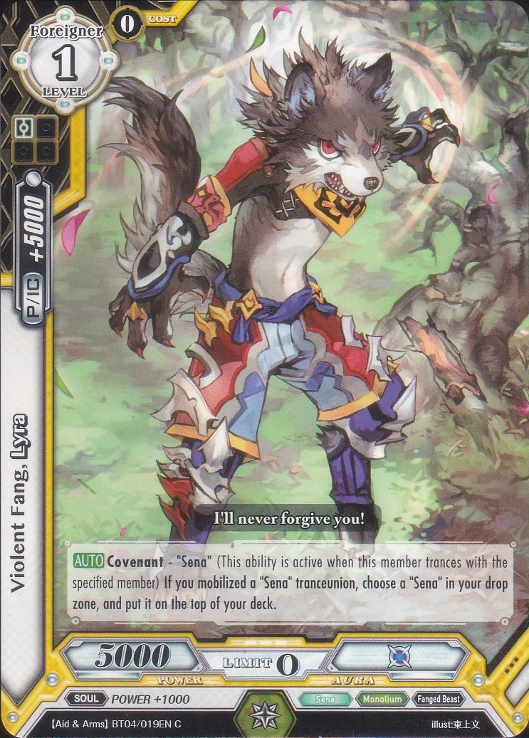 Violent Fang, Lyra | Luck and Logic Wikia | Fandom