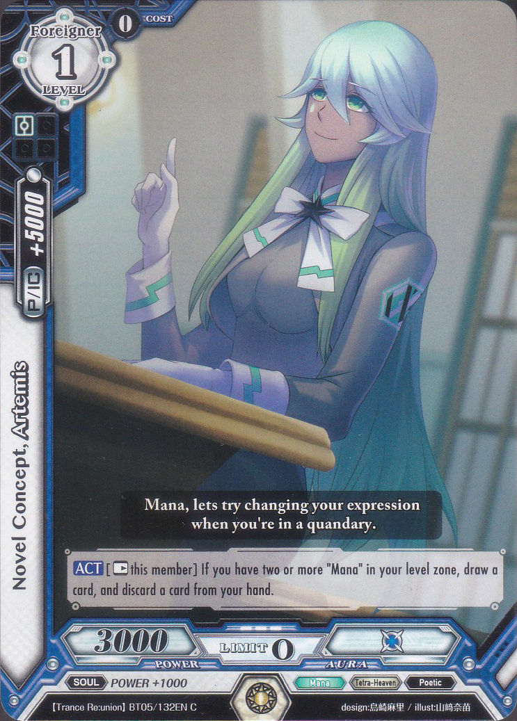Novel Concept, Artemis | Luck and Logic Wikia | Fandom