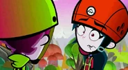 Brains asustada
