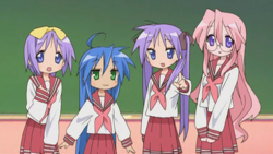 Lucky☆Star- A sacerdotisa dos otakus e suas comadres