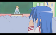 Kuroi's class with Konata commenting