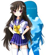 Izumi in summer uniform