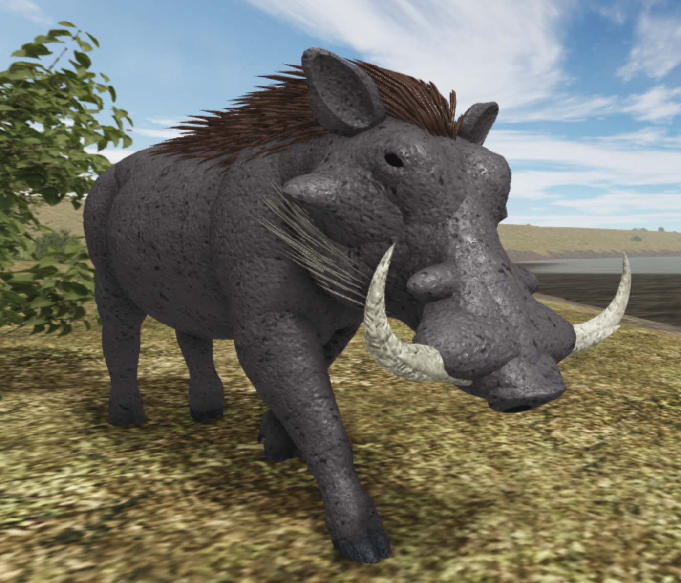 Common Warthog Roblox Wild Savannah Wiki Fandom - roblox dig terrain