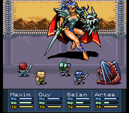 Erim as she appears in Lufia II: Rise of the Sinistrals