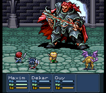 Gades as he appears in Lufia II: Rise of the Sinistrals