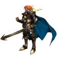 Gades as he appears in Lufia: Curse of the Sinistrals