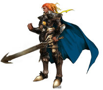 Gades as he appears in Lufia: Curse of the Sinistrals