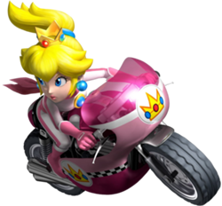 Princess Peach, Mario Kart Racing Wiki