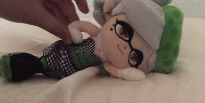 I ALWAYS TREAT MY MARIE PLUSH WITH LOVE AND AFFECTION the burning mari