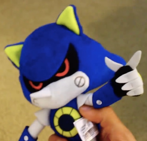robot sonic plush