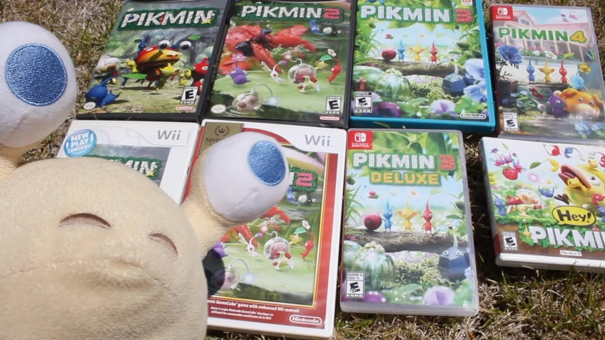 My ENTIRE PIKMIN GAME COLLECTION | Luigifan00001 Wikia | Fandom