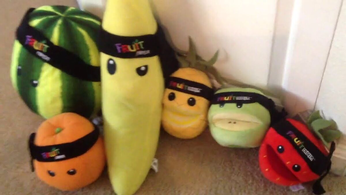 20” Fruit Ninja Banana Plush Video Game Meme Plush